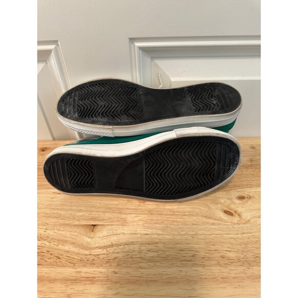 Unbranded Women's Canvas Laced Low Top Green Sneakers Size 38 Sku 2970 - Picture 8 of 10
